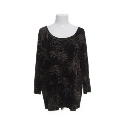 Blouse (Black, Brown) from Slinky Brand Acetate, Elastane