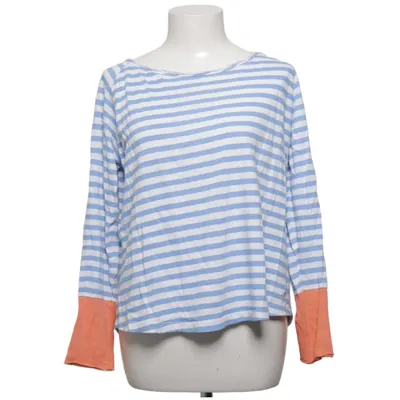 Long sleeve T-shirt (Blue, White, Orange) from Smith & Soul Cotton