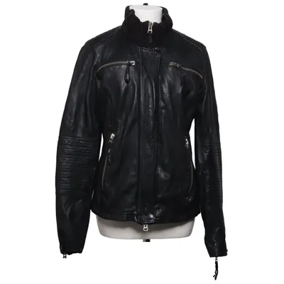 Læderjakke (Sort) fra True Religion Læder, Polyester