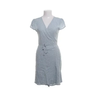 Wikkeljurk (Blauw, Wit) van Brandy Melville Viscose