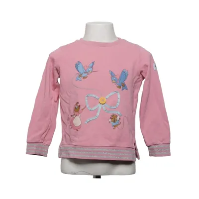 Sweatshirt (Roze, Meerkleurig) van Disney x Polarn O. Pyret Organisch katoen