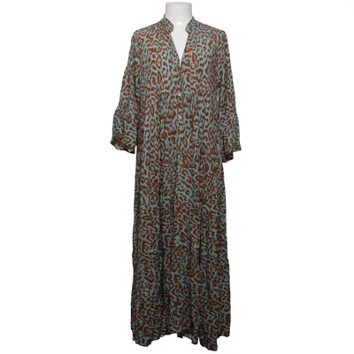 Maxi jurk (Groen, Bruin)