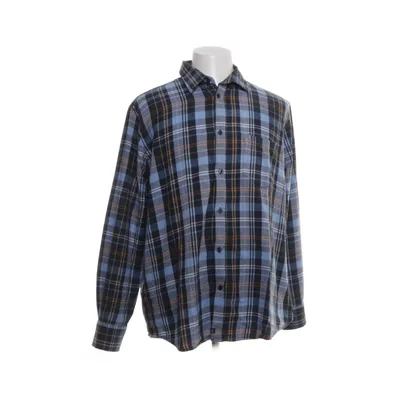 Flannel shirt (Blue) from Henson & Henson Cotton