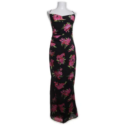 Maxi dress (Black, Multicolored) from Adoore Polyester