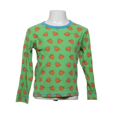 Langærmet t-shirt (Grøn, Blå, Orange) fra Aarikka Bomuld