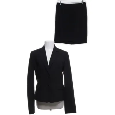 Mantelpak (Zwart) van Boss Hugo Boss Elastaan, Wol