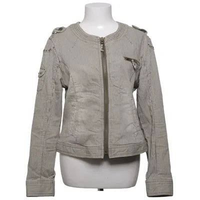 Jakke (Beige) fra Flash Jeans Bomuld, Elastan, Polyester