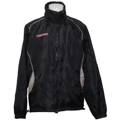 Trainingsjacke (Schwarz) von Team Sportia Polyamid, Polyester