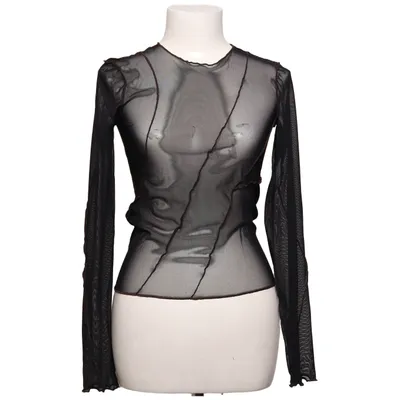 Top (Black) from Zara Elastane, Polyester
