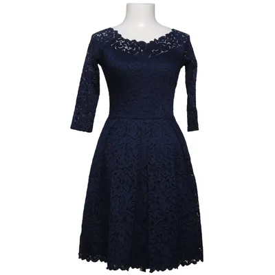 Dress (Blue) from Lorsay Elastane, Polyamide, Polyester