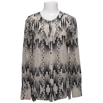 Bluse (Beige, Sort) fra Derek Lam 10 Crosby Silke