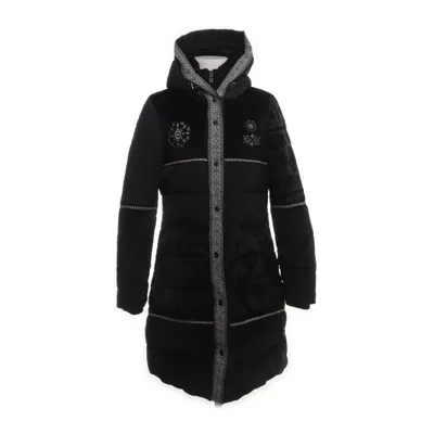 Winter coat (Black, Multicolored) from Desigual Polyamide, Polyester