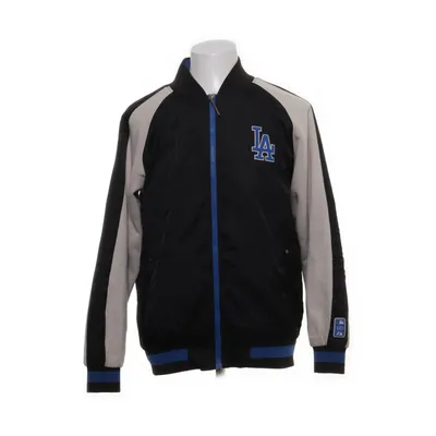 Collegejacka (Svart, Vit, Blå) från Majestic Athletic Bomull, Polyamid, Polyester