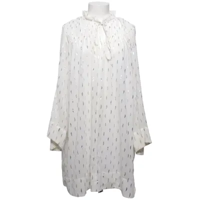 Jurk (Wit, Meerkleurig) van H&M Conscious Collection Polyester