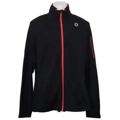 Träningsjacka (Svart, Röd) från Clique Sport Polyester