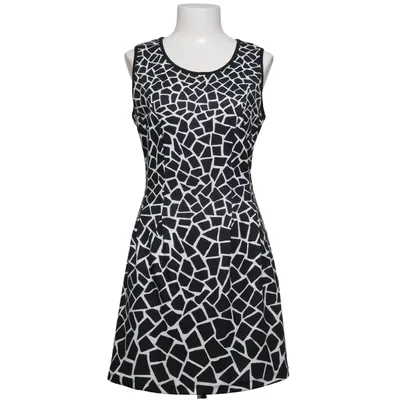 Jurk (Zwart, Wit) van Desigual Elastaan, Polyester
