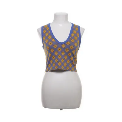 Crop top (Blå, Gul, Grå, Flerfärgad) från Iets Frans Polyamid, Polyester