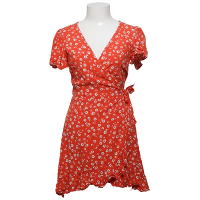 Robe portefeuille (Rouge, Blanc) de Even & Odd Viscose