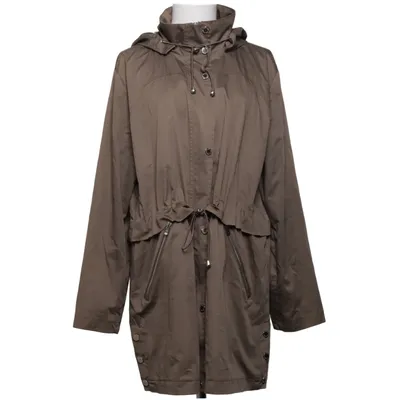 Parka (Beige) from Free/Quent Cotton, Polyester