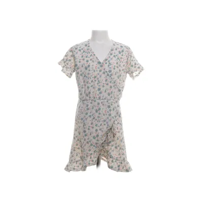Klänning (Vit, Flerfärgad) från Lager 157 Elastan, Polyester