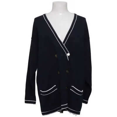 Cardigan (Blå) fra Martello Akryl, Bomuld