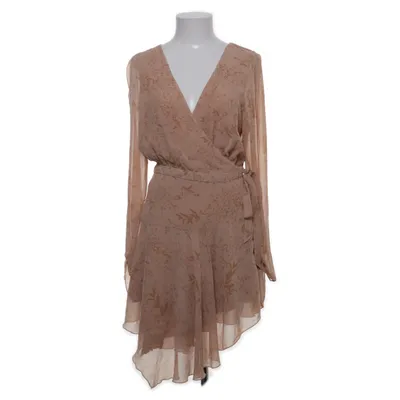 Robe portefeuille (Beige, Multicolore) de TJD Polyester, Viscose
