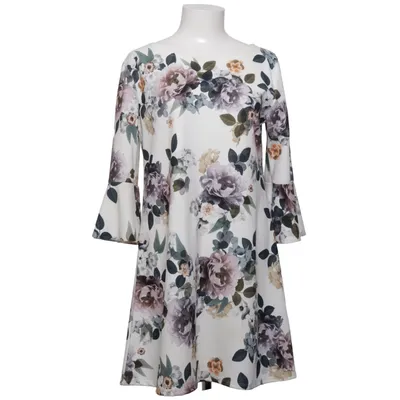 Jurk (Wit, Meerkleurig) van Impress Elastaan, Polyester, Viscose