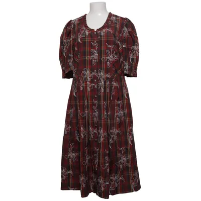 Shirt dress (Red, Green, Multicolored) from Rose-Dirndl Cotton, Polyester