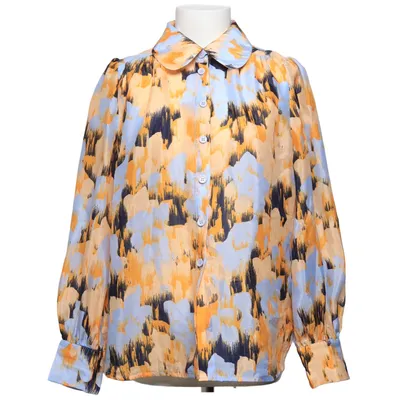 Blus (Gul, Blå, Flerfärgad) från Second Female Återvunnen polyester