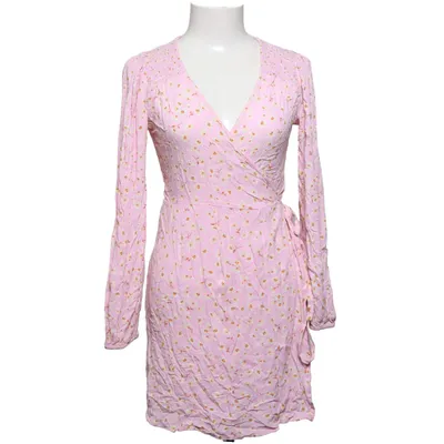 Slå-om-kjole (Pink, Hvid) fra Billabong Viscose
