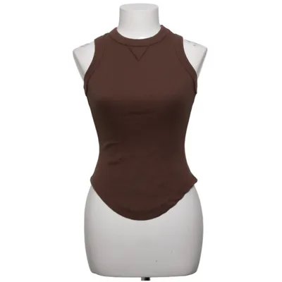 Tanktop (Bruin) van Missguided Katoen, Elastaan, Polyester