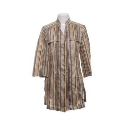 Shirt dress (Multicolored) from Delmod Acetate, Cotton, Linen, Polyester