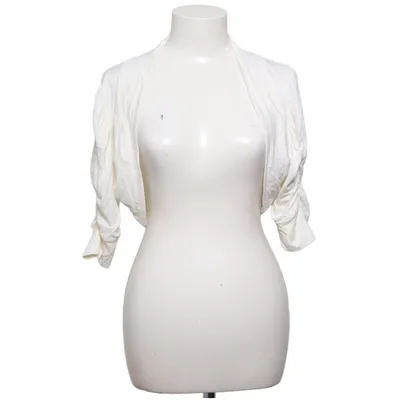 Bolero (Vit) från Zenana Outfitters Elastan, Viskos