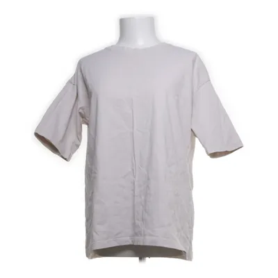 T-shirt (Grå, Beige) från H&M Basic Bomull