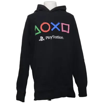 Sweat à capuche (Noir) de Playstation Coton