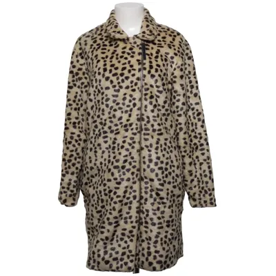 Winter coat (Beige, Black) from By Malene Birger Acrylic, Polyester, Viscose