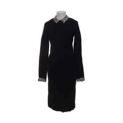 Robe (Noir, Blanc) de Long Tall Sally Coton, Élasthane, Polyamide, Viscose