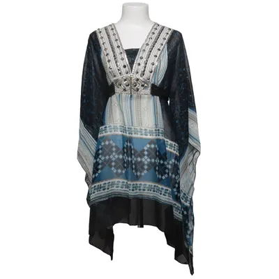 Caftan (Bleu, Noir, Blanc) de Best Emilie