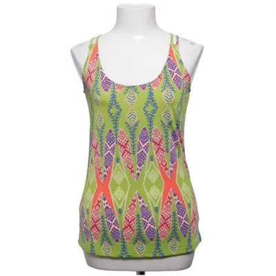 Tank Top (Green, Multicolored) from Surkana Elastane, Polyester