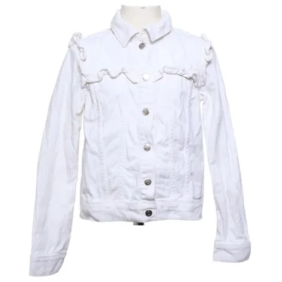 Veste en jean (Blanc) de H&M Coton