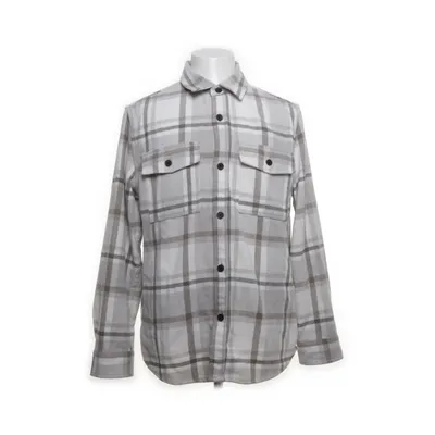 Skjorta (Grå, Flerfärgad) från H&M Man Polyester, Akryl