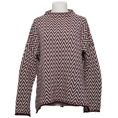 Pull-over (Rouge, Blanc) de Dagmar Polyamide, Laine