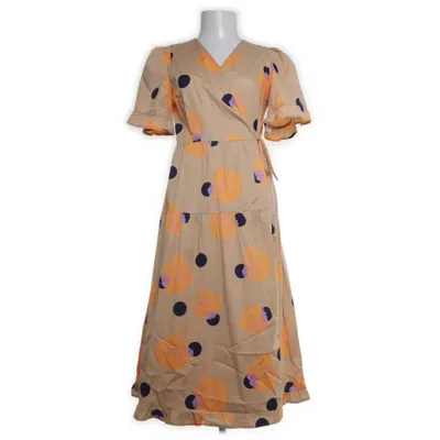 Omlottklänning (Gul, Flerfärgad) från Y.A.S Bomull