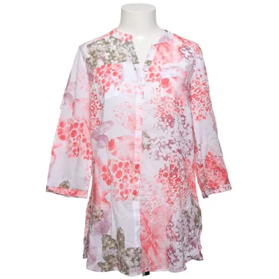 Blouse (Blanc, Rose, Multicolore) de Gina Laura Collection Coton