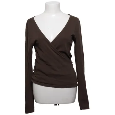 Wrap blouse (Sylvie Long Sleeve Wrap) from EYDA Organic cotton