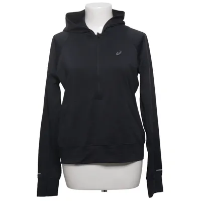Sweat à capuche (Noir) de Asics Élasthane, Polyester