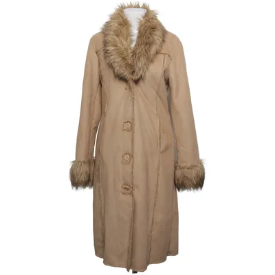 Shearling jacket (Beige) from Last Woman Polyester