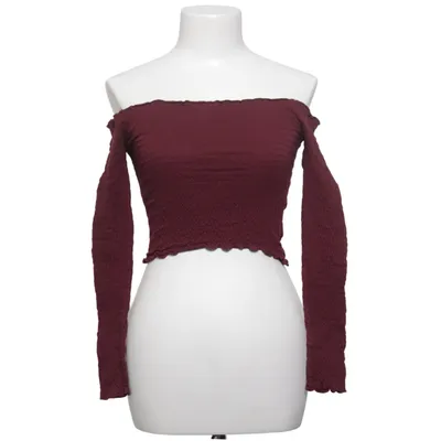 Crop top (Rood) van Light Before Dark Katoen