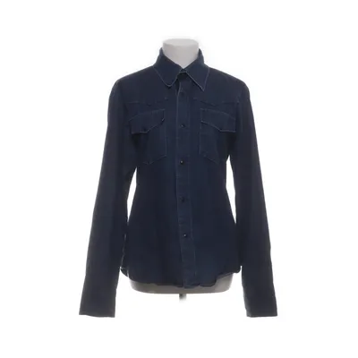 Denim blouse (Blauw) van Acne Jeans Katoen