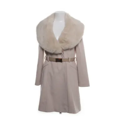 Jas (Beige) van Miss Selfridge Acryl, Polyester, Imitatiebont, Viscose